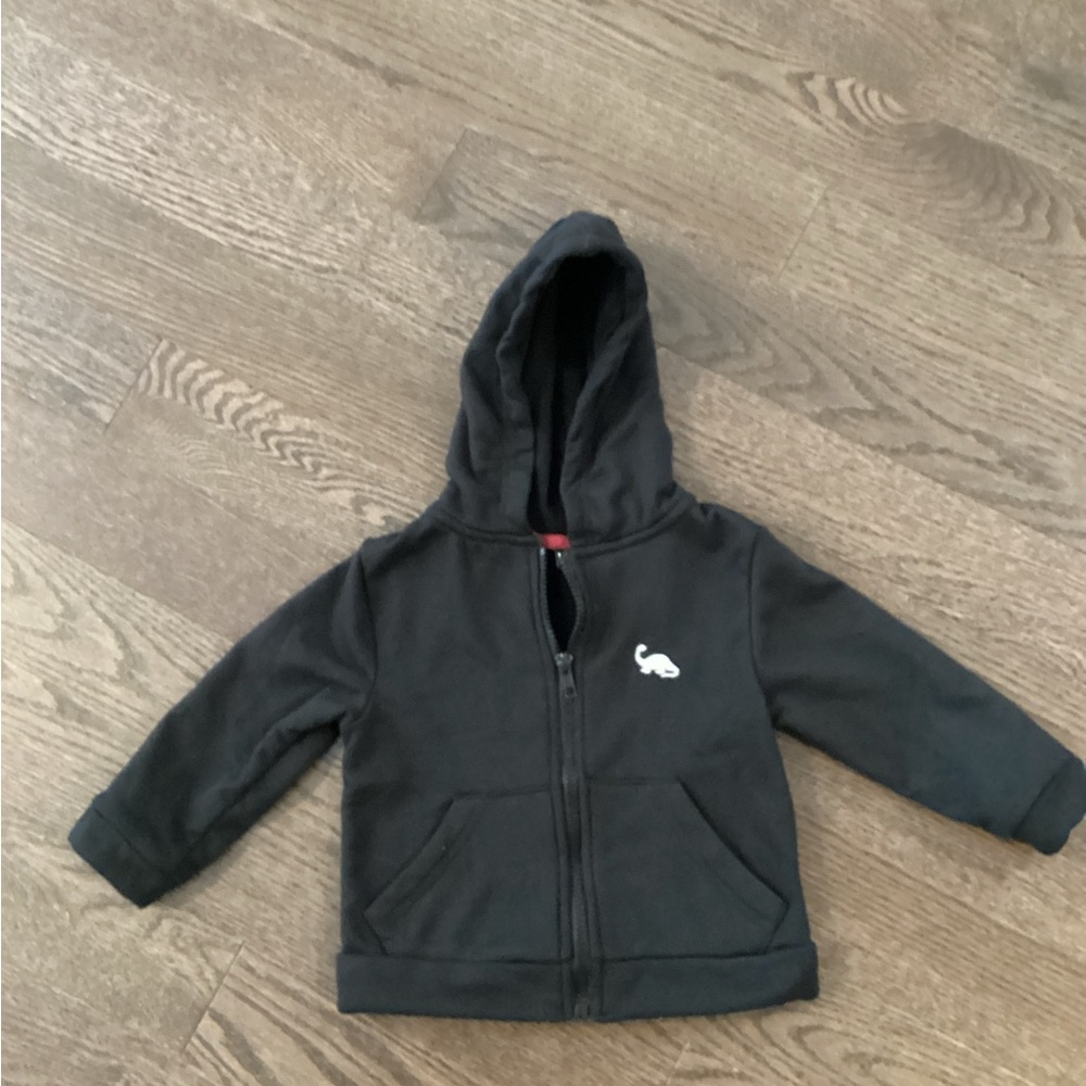 Mick Mack Kids Black Hoodie size 6-8months